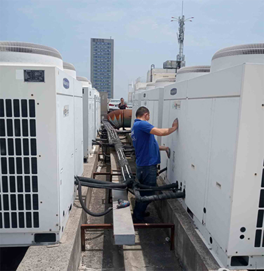 瑶海中央空调制热和不制冷系统维修方法